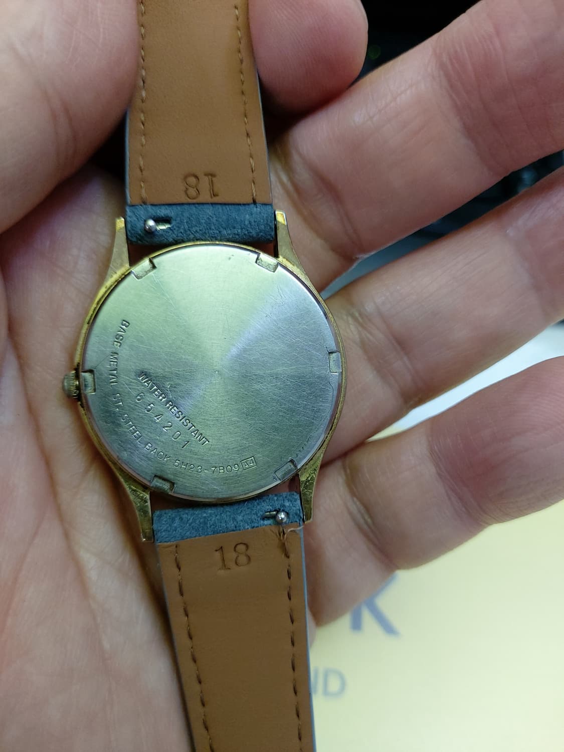 세이코 SQ 골드 데이데이트 남성 시계 상품이미지3