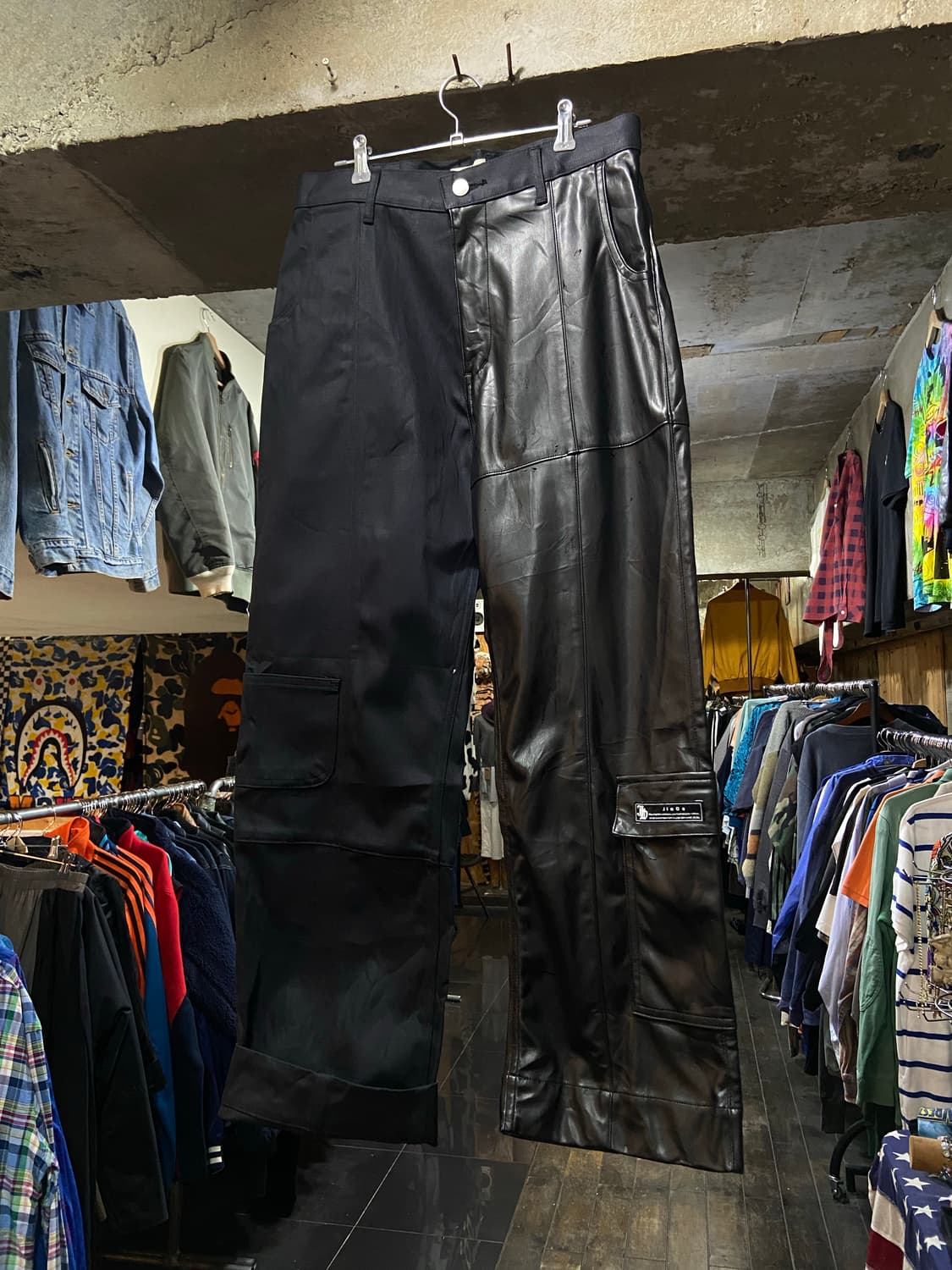 JieDa 지에다 루치타 히로유키 패턴 리메이크 팬츠 상품이미지5