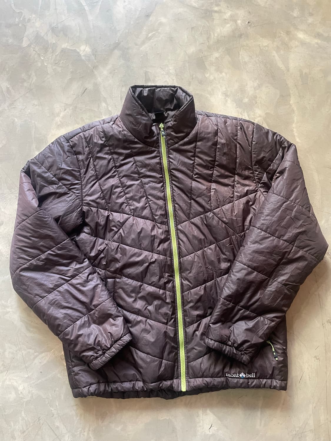 몽벨 경량 패딩 브라운 XL 상품이미지4