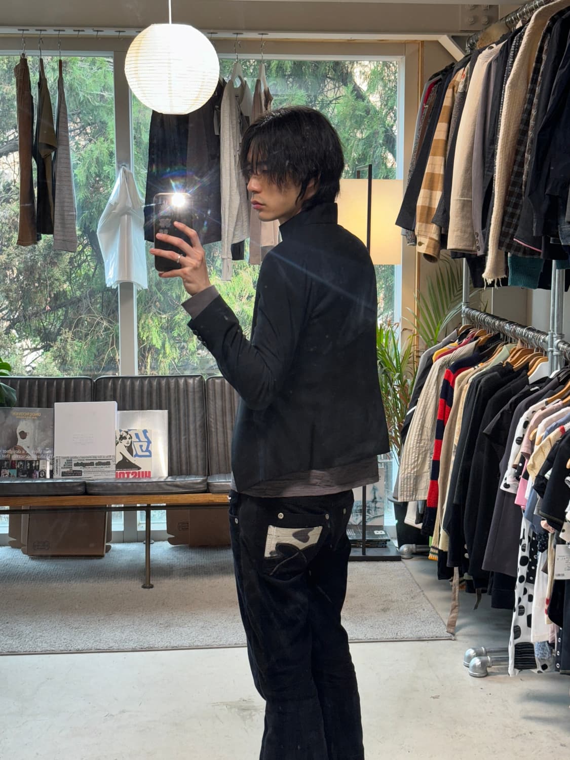 빈티지 스탠드 카라 자켓 상품이미지8