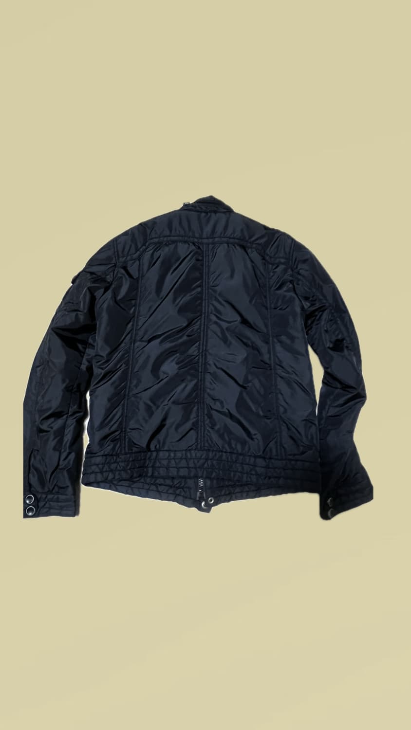 (100) TBJ y2k 블랙 블루종 자켓 상품이미지2