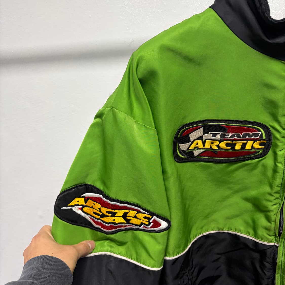 90S ARCTIC CAT NYLON BOMBER 3 [ 레이싱 자켓 ] 상품이미지3