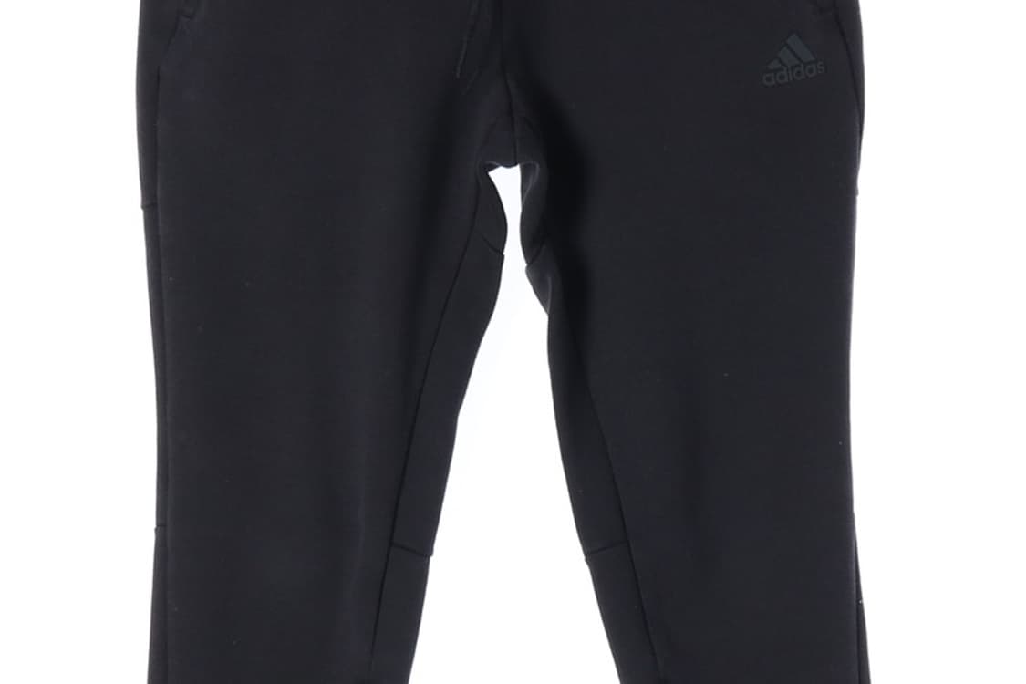 아디다스 블랙 로고 슬림 조거 팬츠 S 상품이미지4