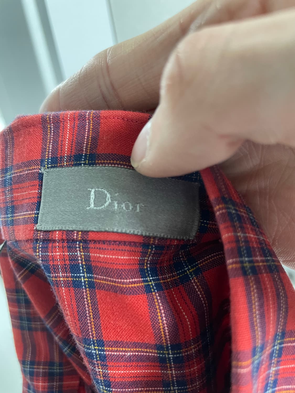 디올옴므 06ss 슬리브리스 셔츠 상품이미지4