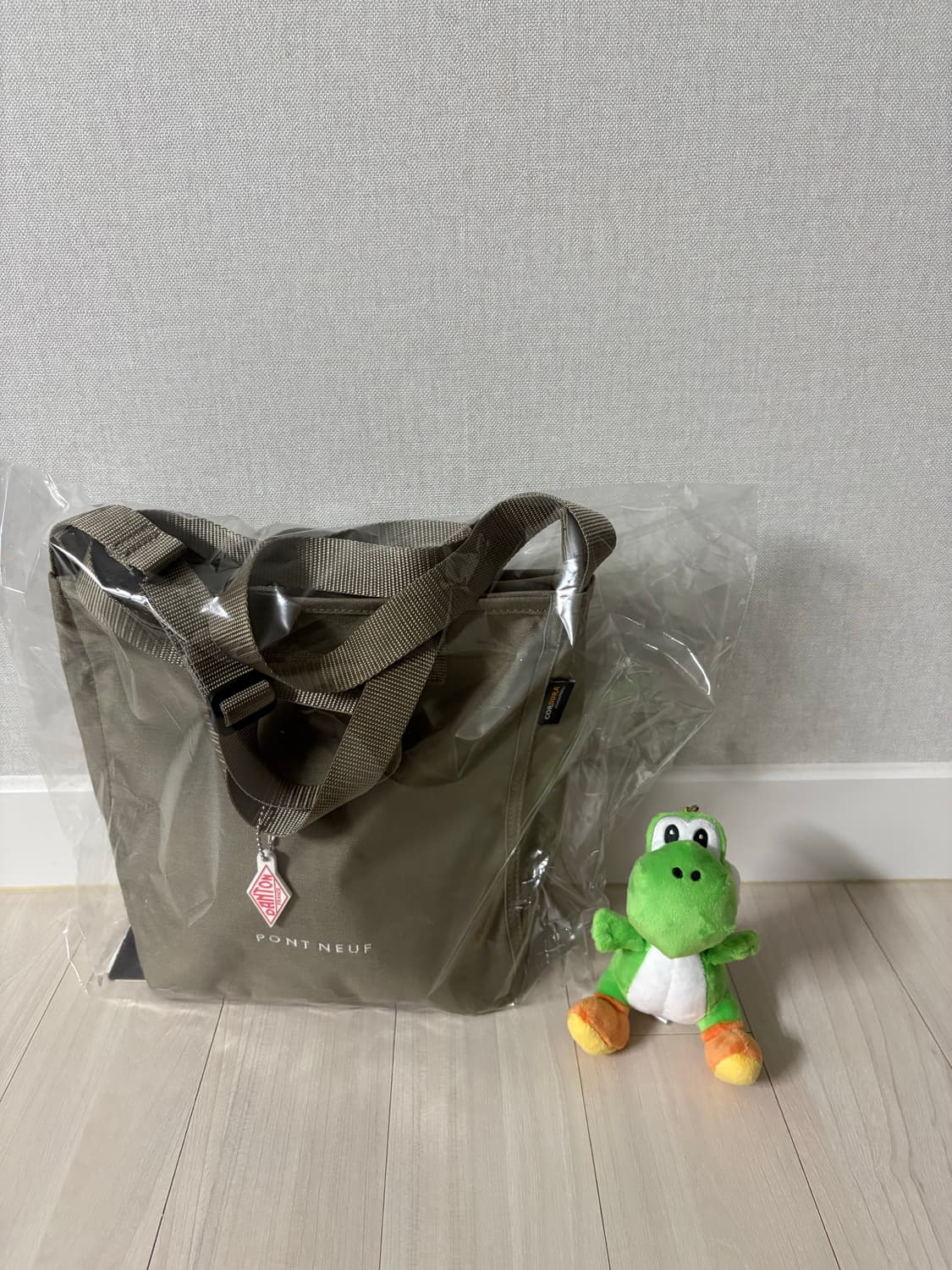 단톤 코듀라 캔버스 2way 토트백 판매합니다. 상품이미지1