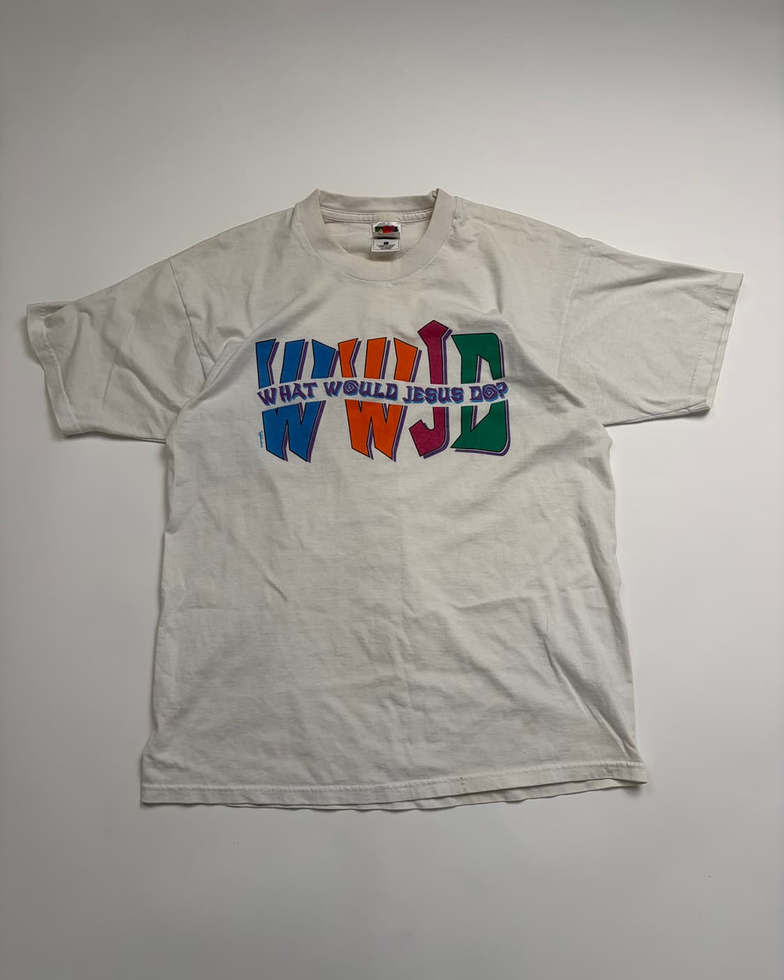 90s Jesus Tee (white) 상품이미지1