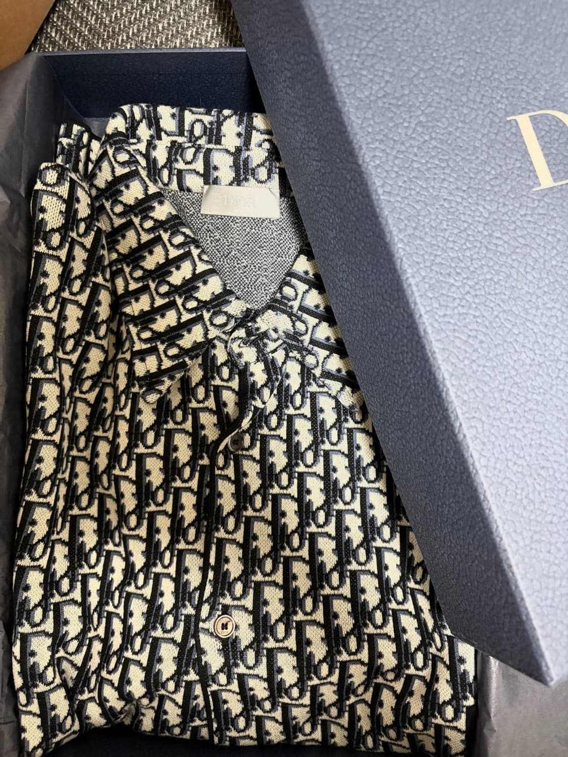 [M] 디올 오블리크 니트 셔츠 상품이미지1