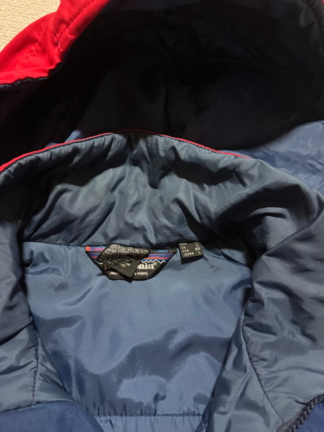 90s 파타고니아 마운틴 자켓 레드 L 상품이미지7