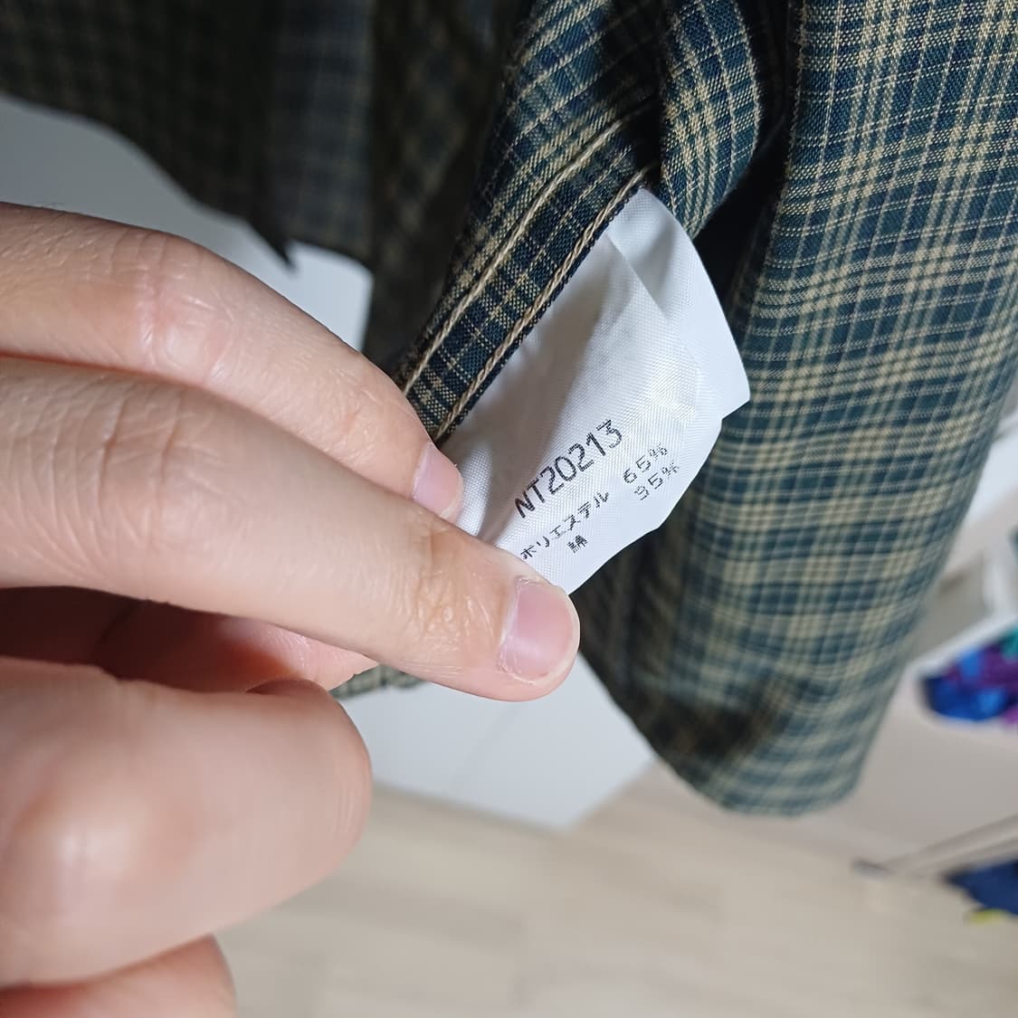 노스페이스 체크 셔츠 재팬 L 상품이미지5