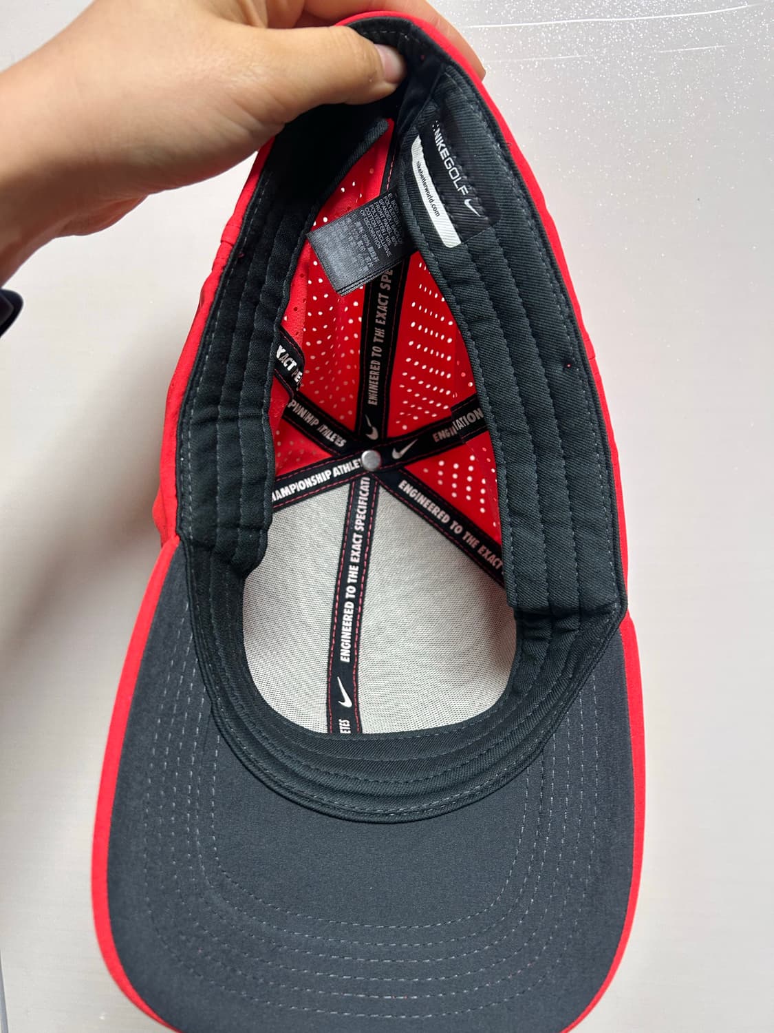 나이키 골프 드라이핏 볼캡 / 주황색 상품이미지2