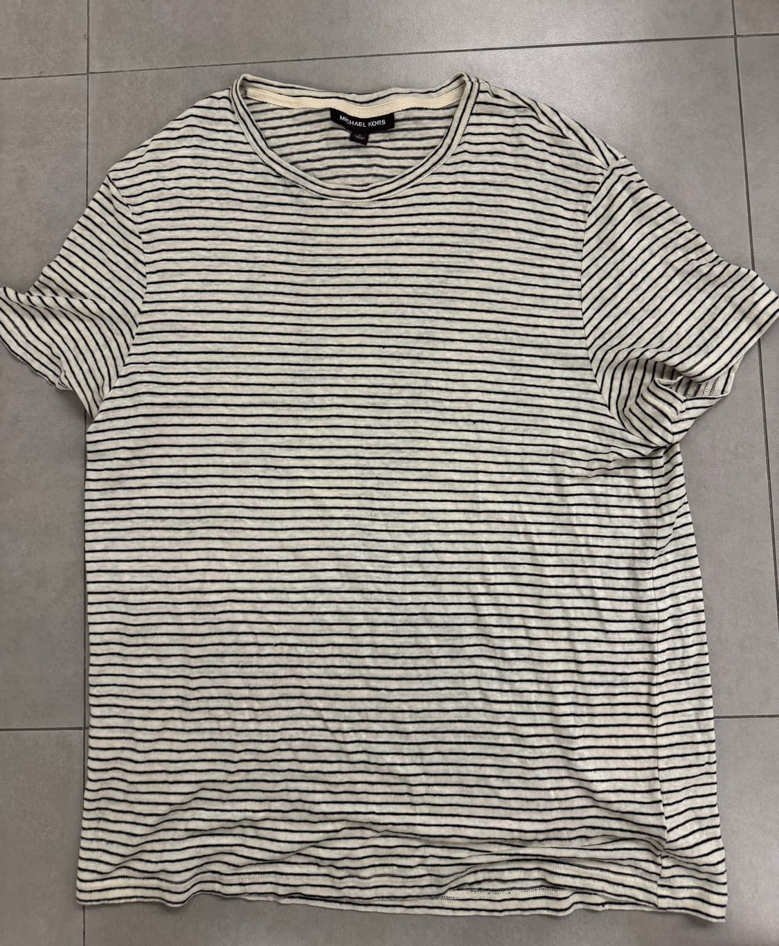 Michael Kors 100% 린넨 티셔츠 XL 상품이미지1