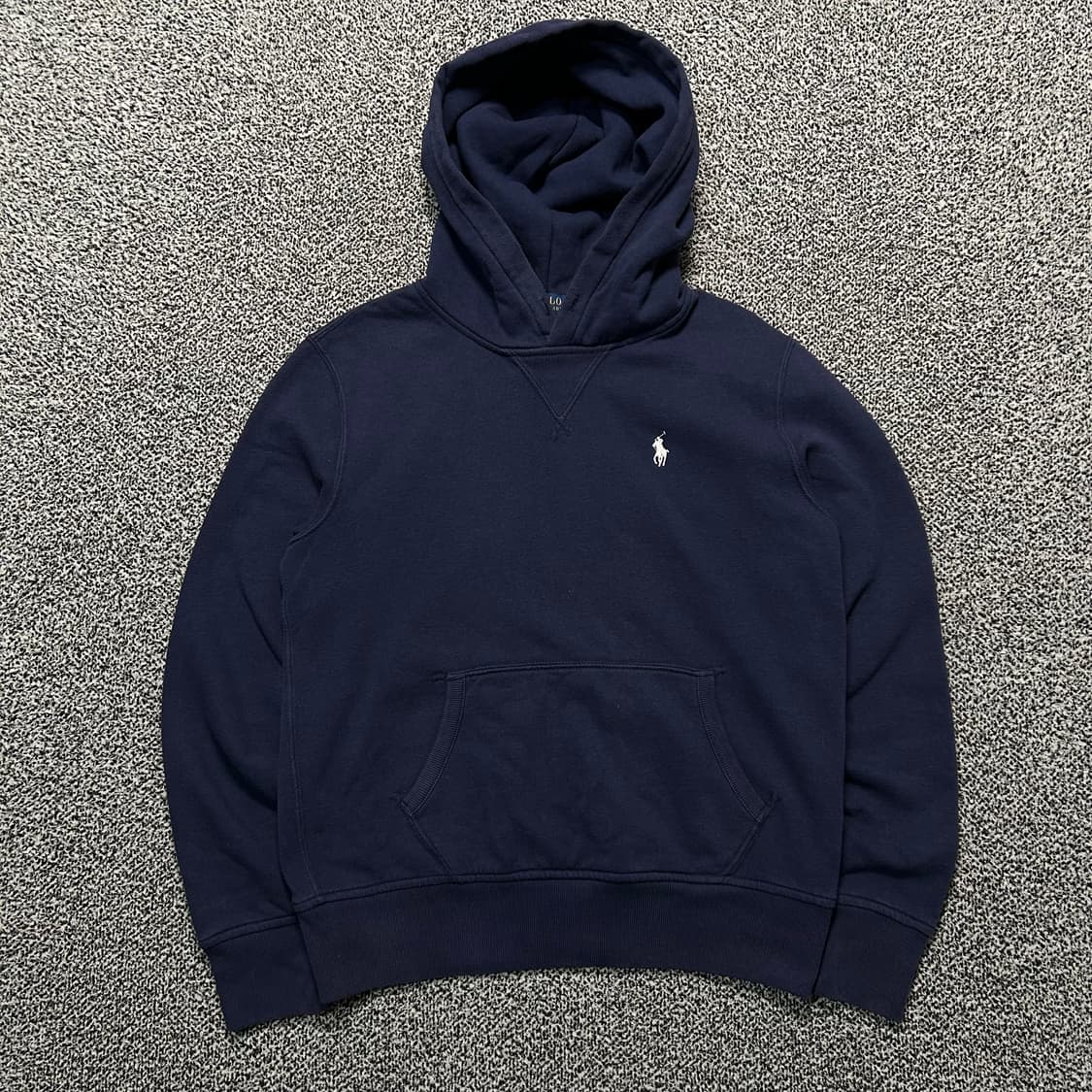 폴로 랄프로렌(POLO RalphLauren) 네이비 포니 로고 후드티 상품이미지1