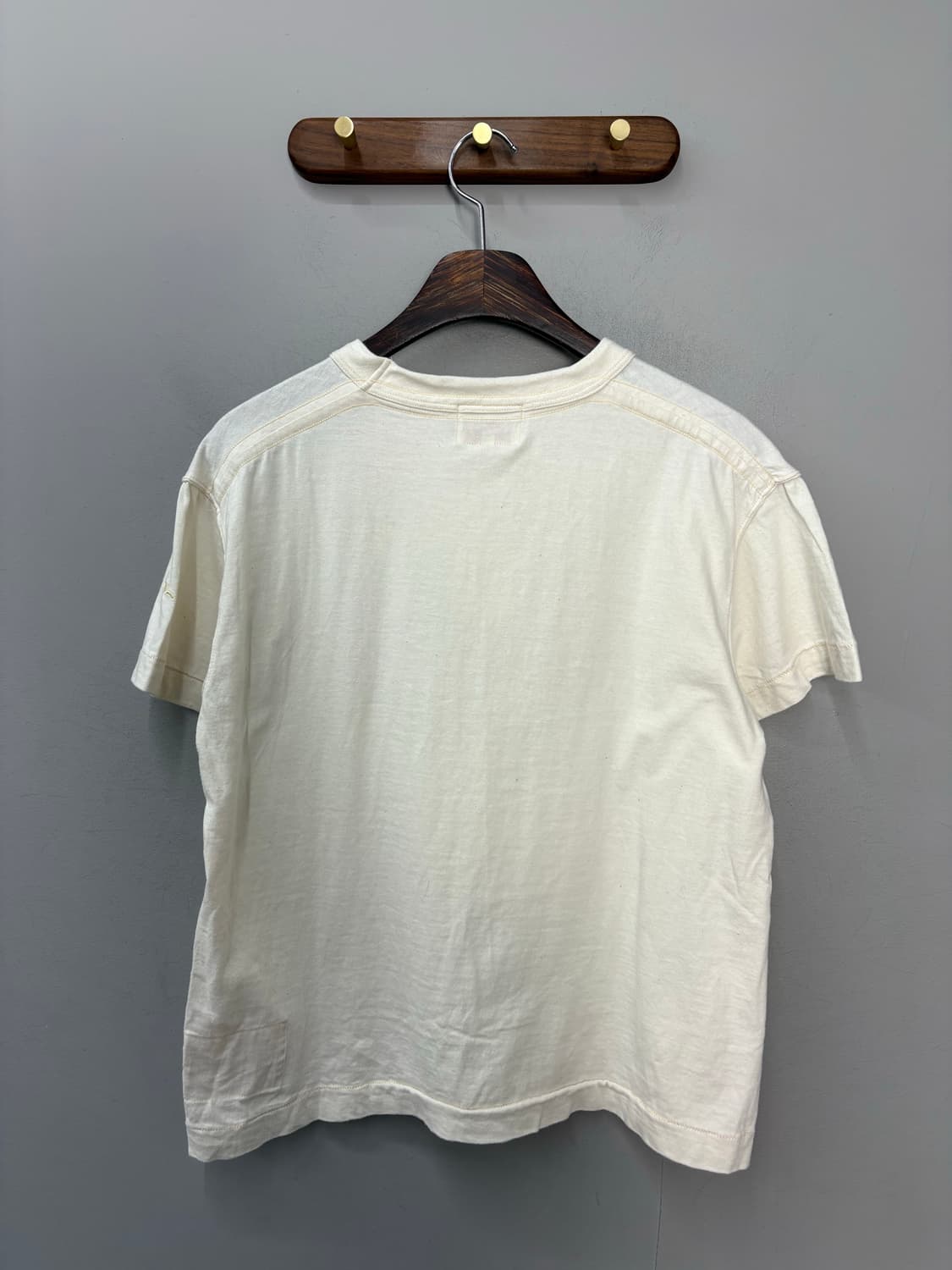 에비수 빈티지 빅프린팅 반팔 A3504 상품이미지5