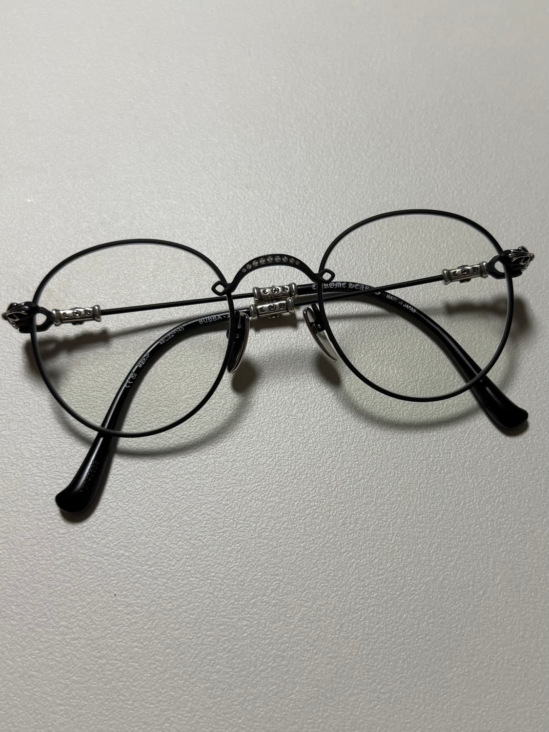 (거의새상품) 크롬하츠 안경 부바a 매트블랙 mbk-p 상품이미지3