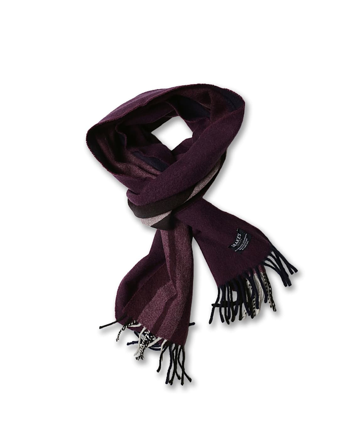 드레익스 [Drake's] 런던 퍼플 댄디 시크 머플러 상품이미지1