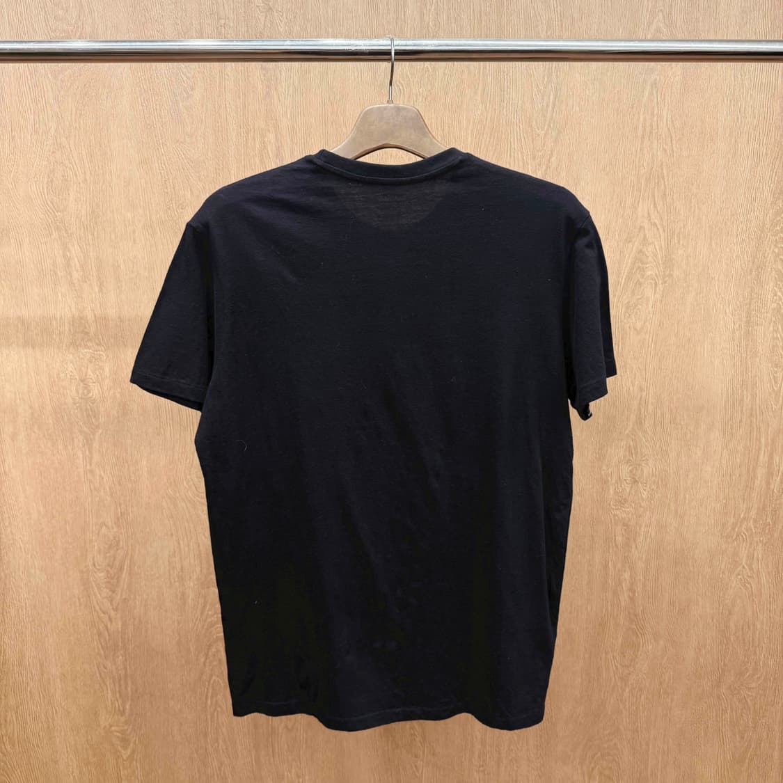 폴로 랄프로렌 클래식 반팔 티셔츠 포니 자수 로고 디테일 블랙 상품이미지3