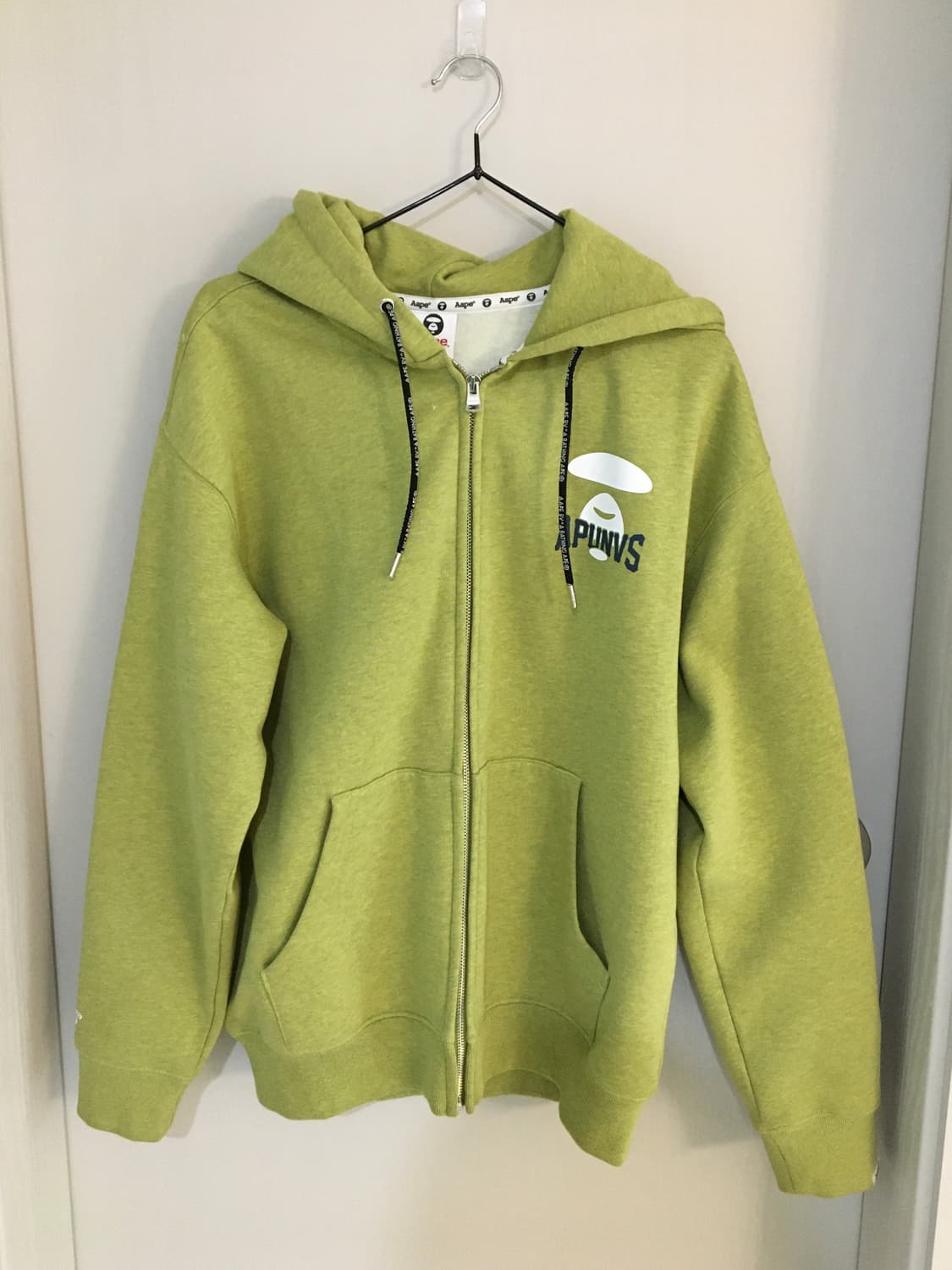 AAPE 기모 후드집업 S size 상품이미지2