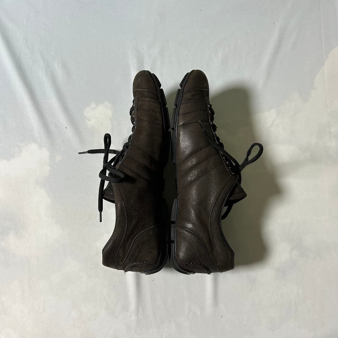 Prada sports leather sneakers 상품이미지3