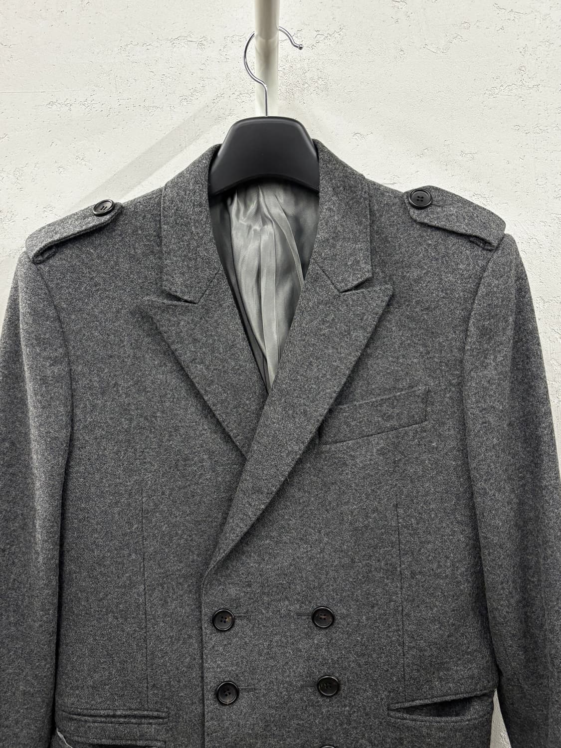 WOOYOUNGMI 우영미 롱코트 그레이 50 상품이미지3