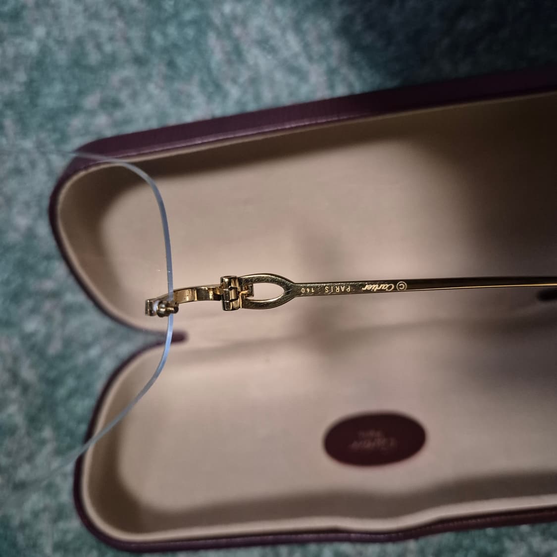 까르띠에 금색 무테 상품이미지6