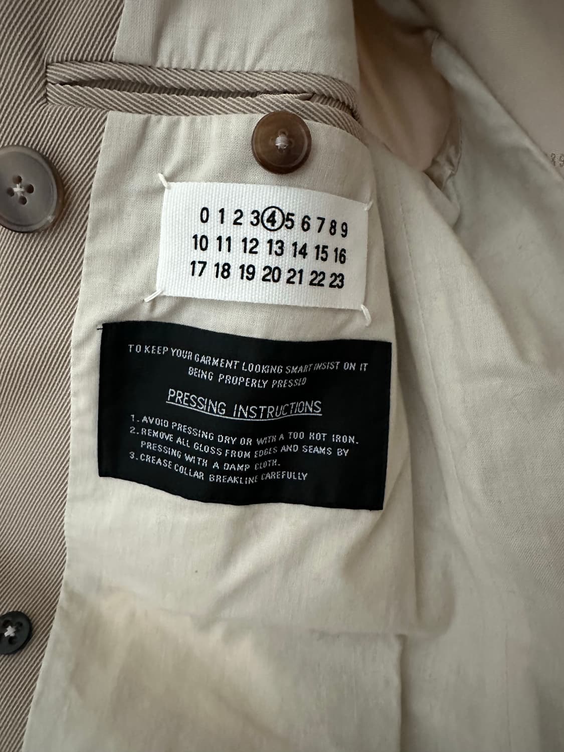 마르지엘라 더블코트자켓 상품이미지6