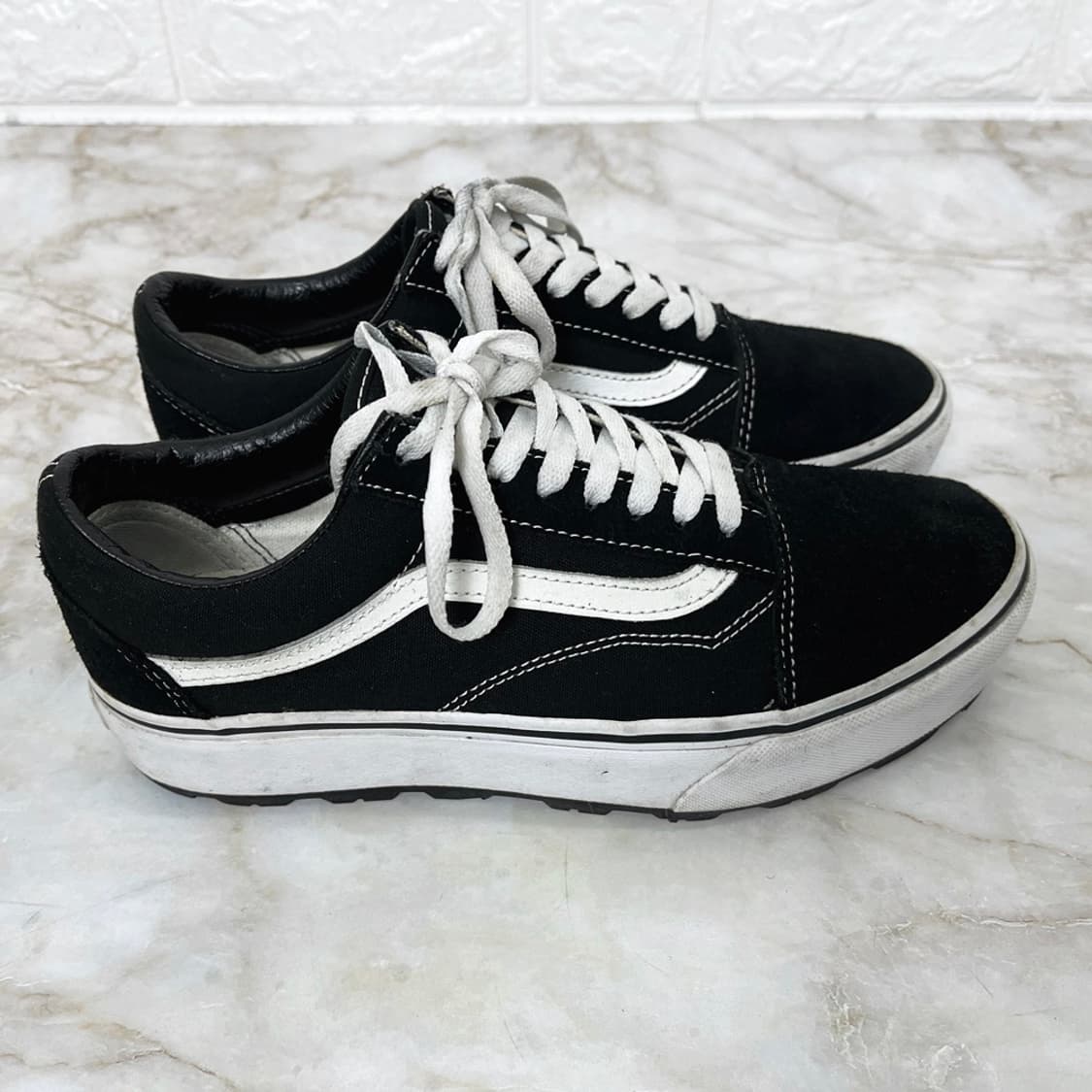 반스 올드스쿨 721356 블랙 남자 스니커즈 260 상품이미지5