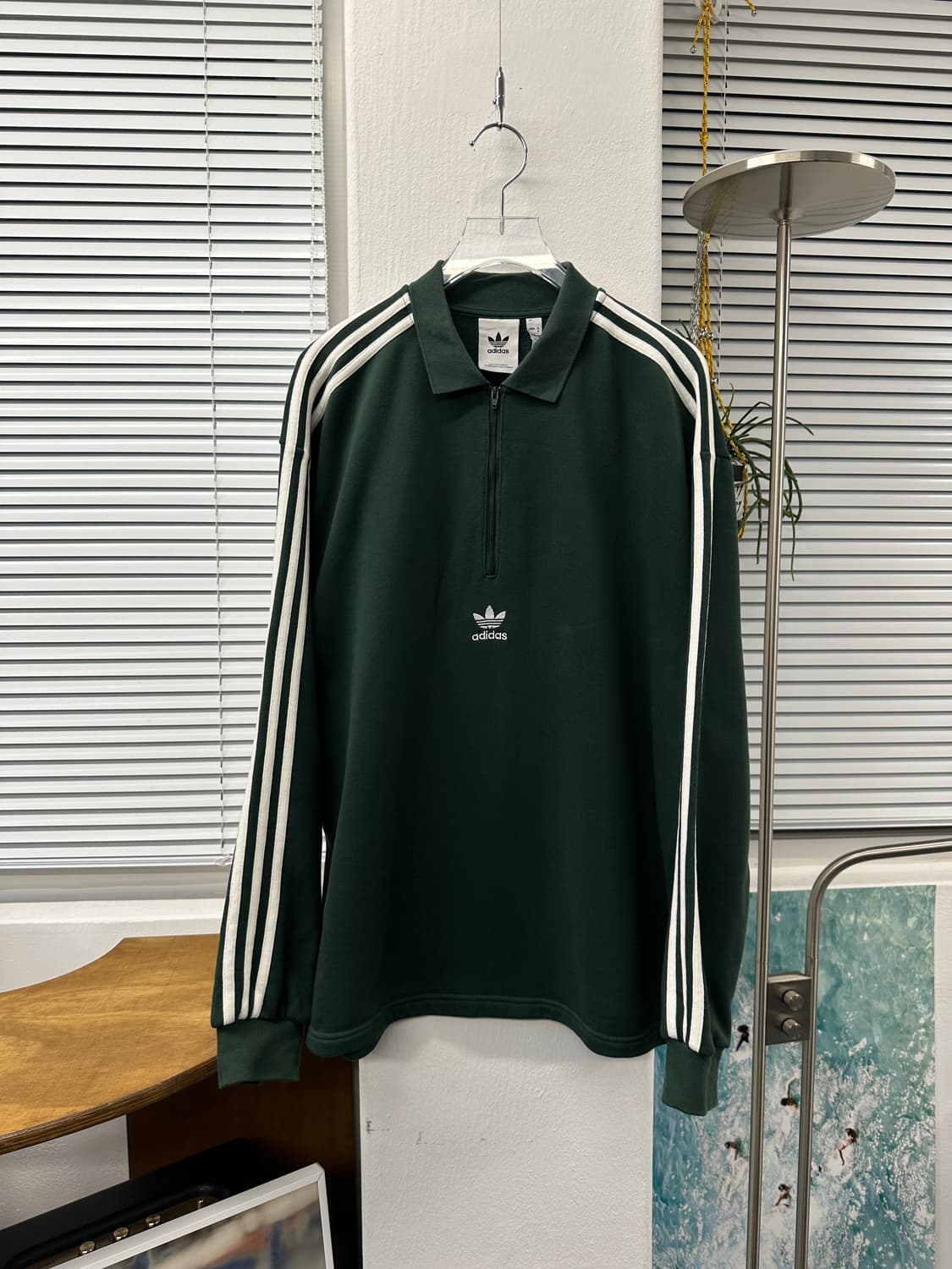 Adidas 헤비 코튼 폴로카라 롱슬리브 L 상품이미지2