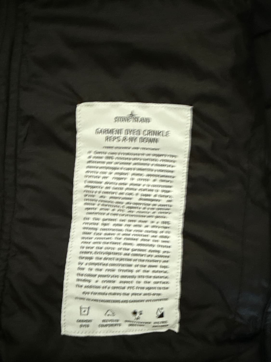 스톤 아일랜드 경량 패딩M 상품이미지2