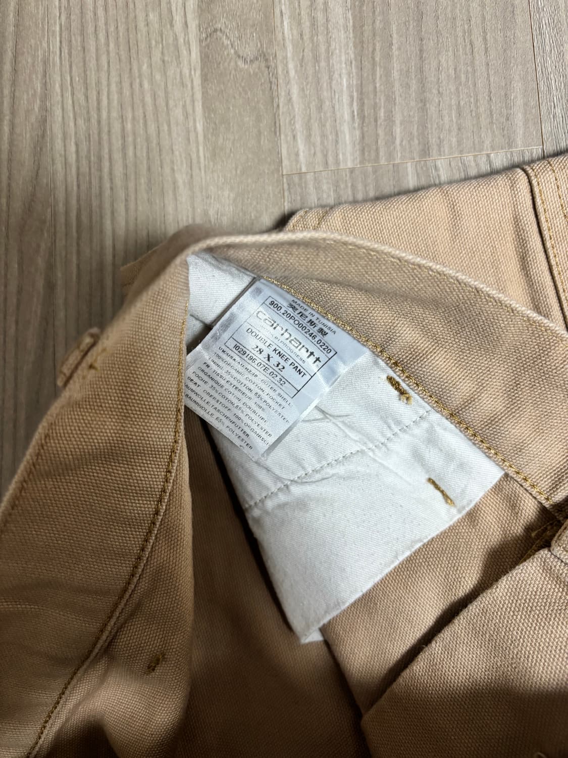 칼하트 wip 더블니 팬츠 상품이미지2