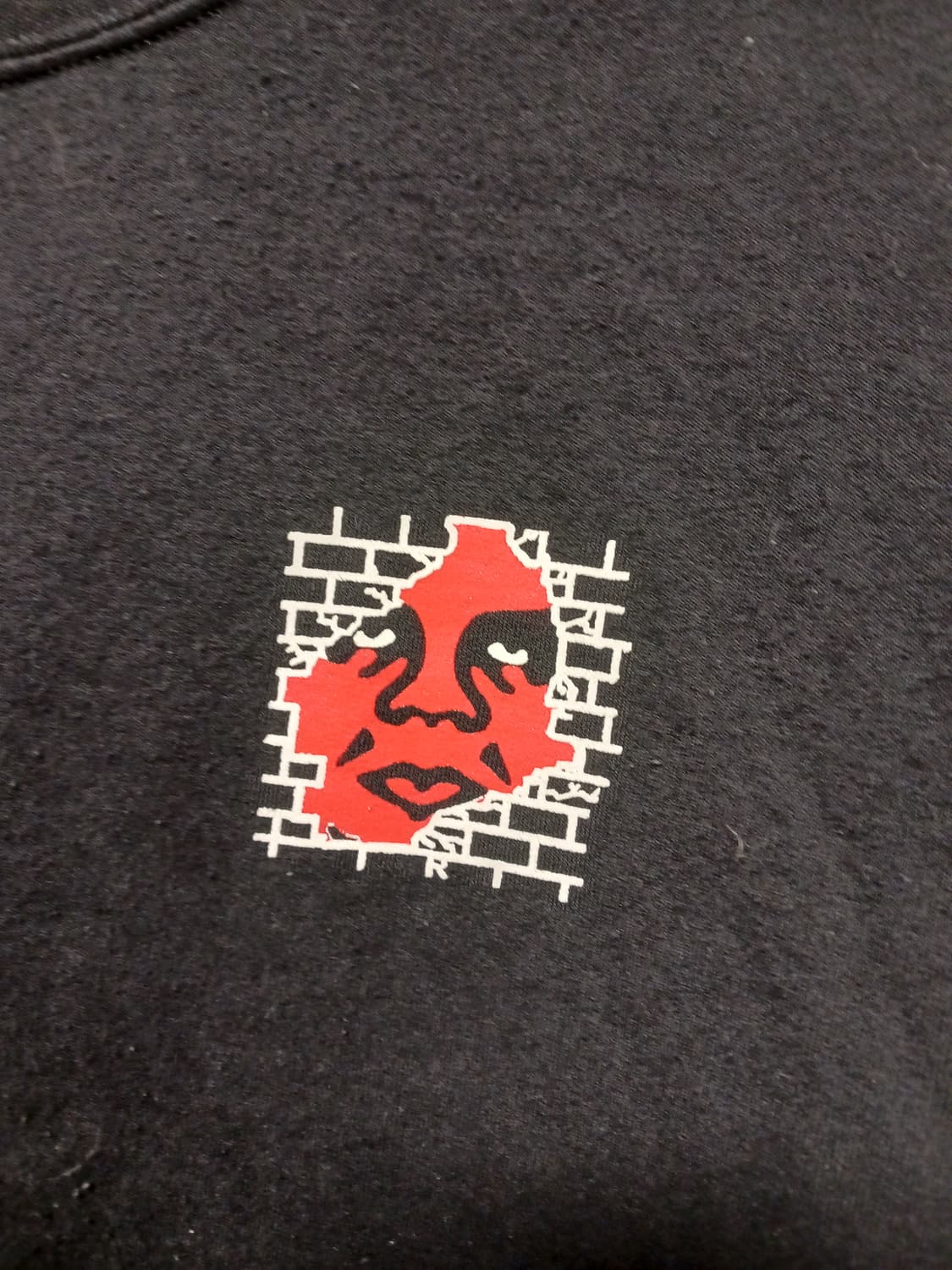 오베이 빅보이 팬츠 볘이직 기모크루넥 상품이미지2