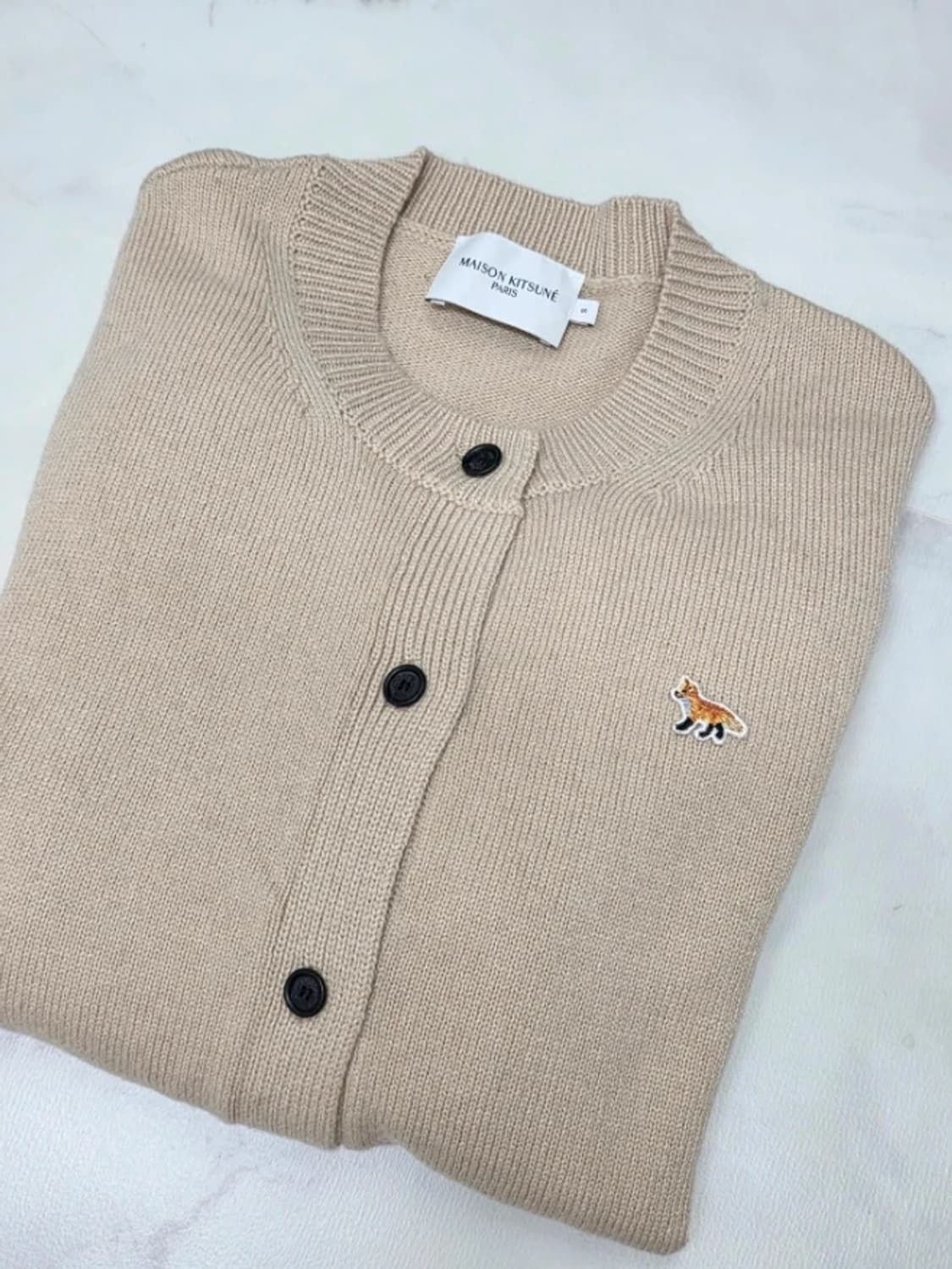 메종키츠네 폭스 패치 가디건 55 신상 상품이미지2