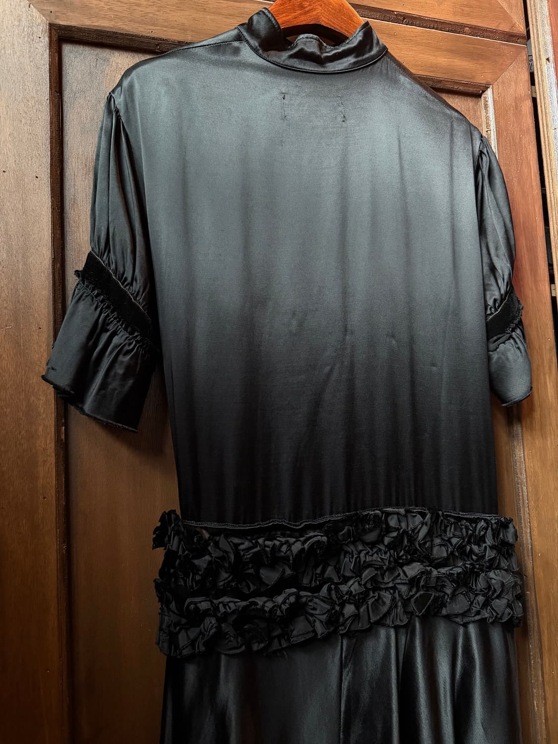 트리콧 꼼데가르송 아카이브피스 러플벨트 드레스 상품이미지5