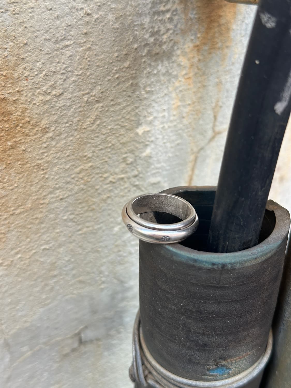 Quiet Motion Band Karen Silver Ring 상품이미지2