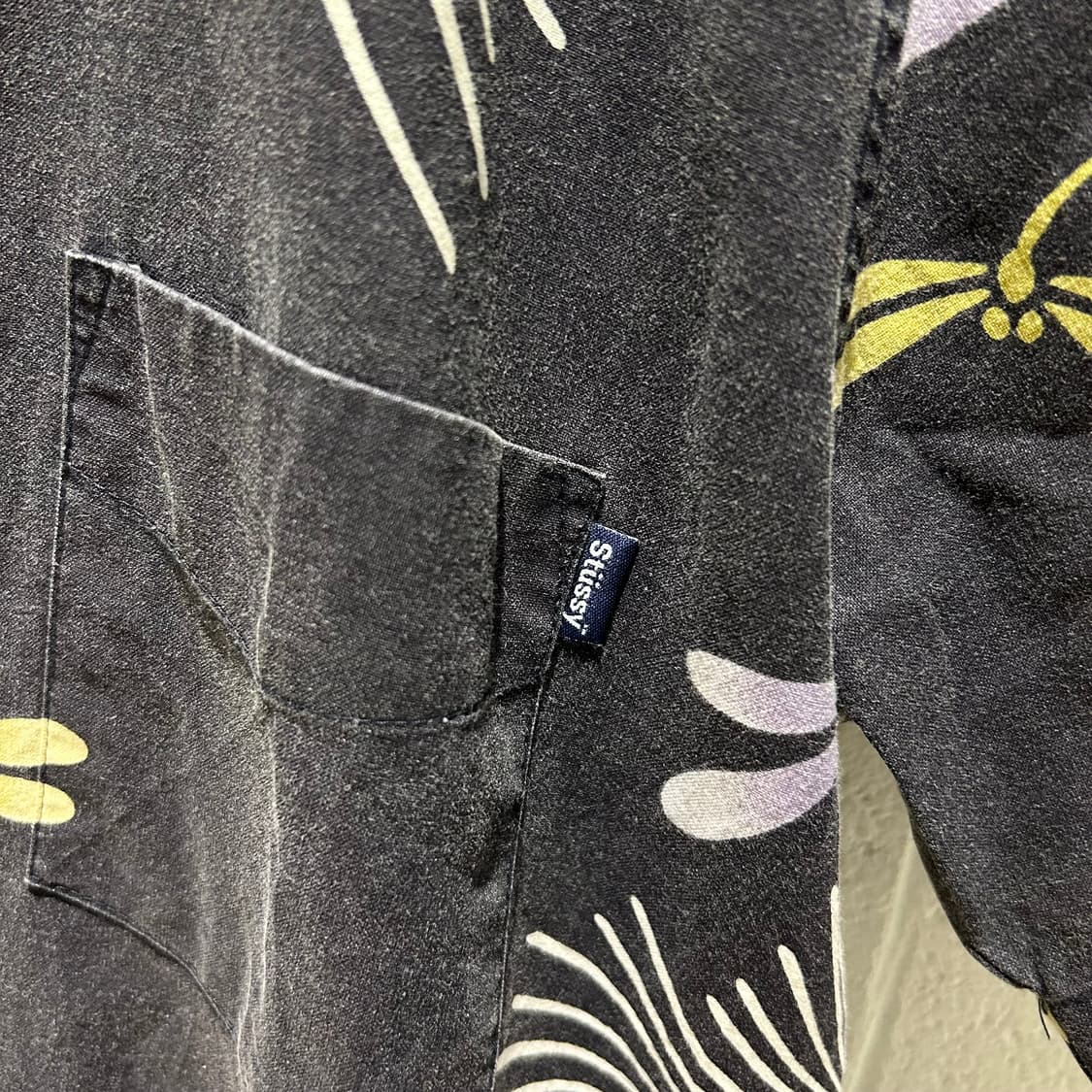 (USA made)Stussy Dragon Fly Shirts 상품이미지5