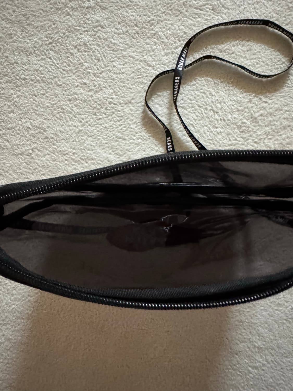 휴먼 메이드 PVC 숄더백 블랙 상품이미지5