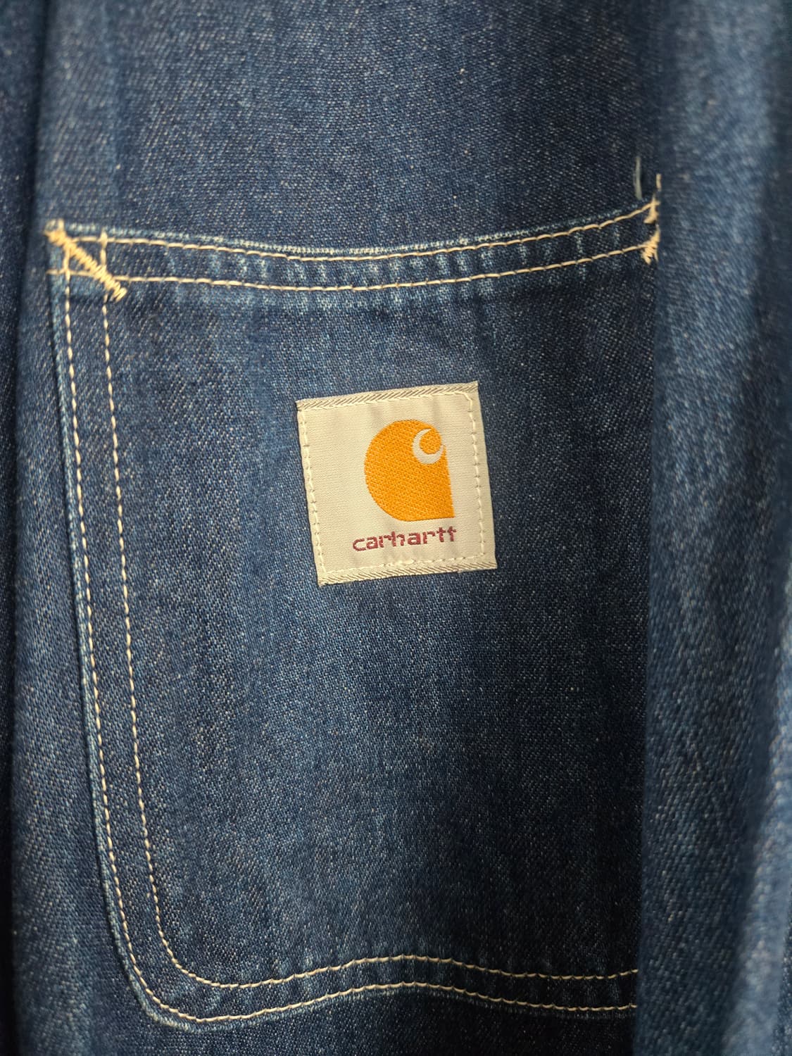 칼하트 90's  청 데님 초어 자켓 상품이미지2