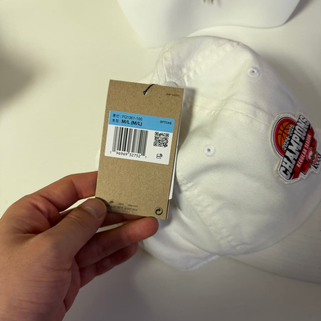 나이키 서울 SK나이츠 24-25 챔피언 볼캡 상품이미지6