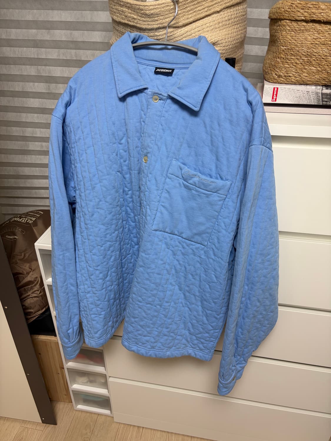 [L] 자크뮈스 패딩셔츠 자켓 스카이 블루 상품이미지4