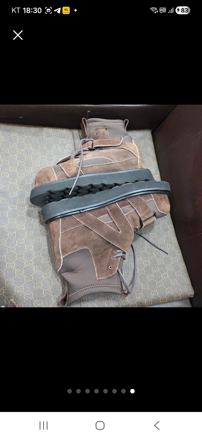 미하라야스히로 스웨이드 하이탑 상품이미지8