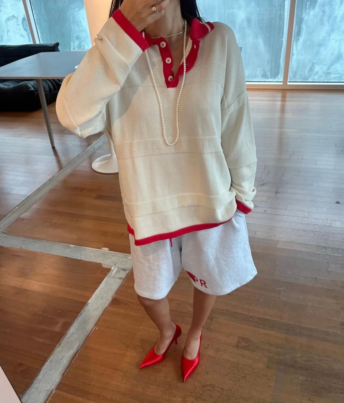 프랙티컬 앤 리얼리스틱 폴로 니트 (새상품) 상품이미지2