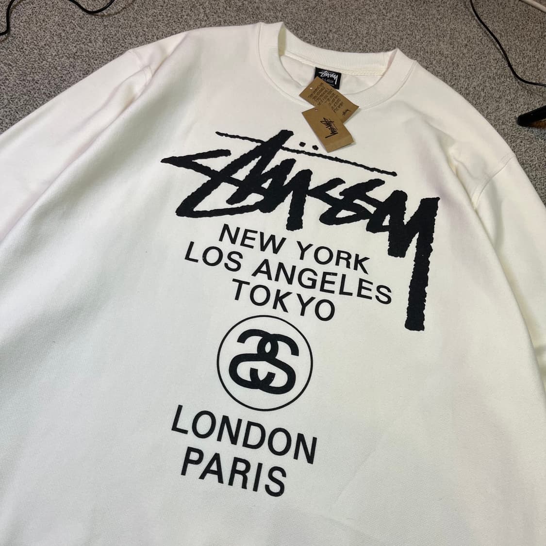 STÜSSY 스투시 월드투어 맨투맨 (새택보유) 상품이미지3