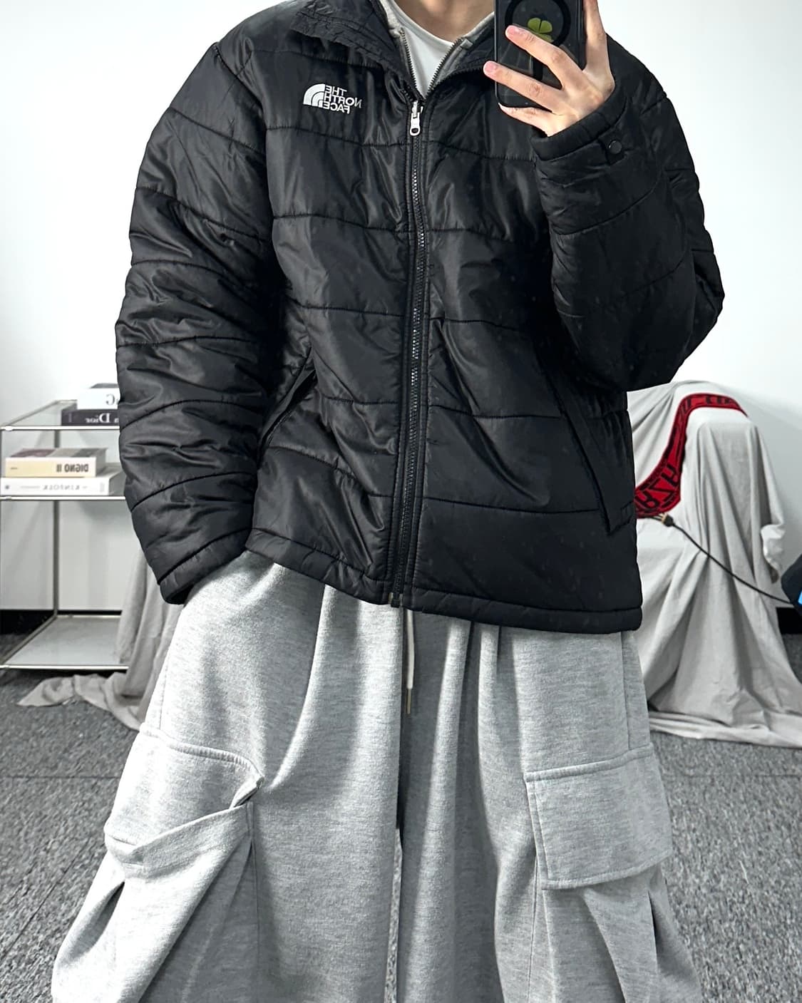 노스페이스 경량 패디드 자켓 L 상품이미지3