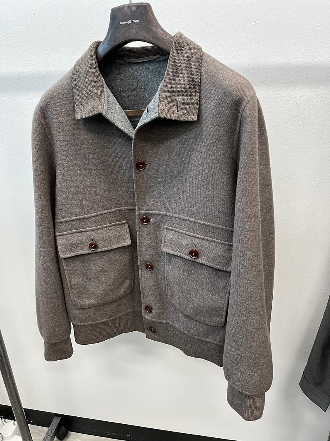 105) 던힐 이태리 니트 헤링턴자켓  상품이미지3