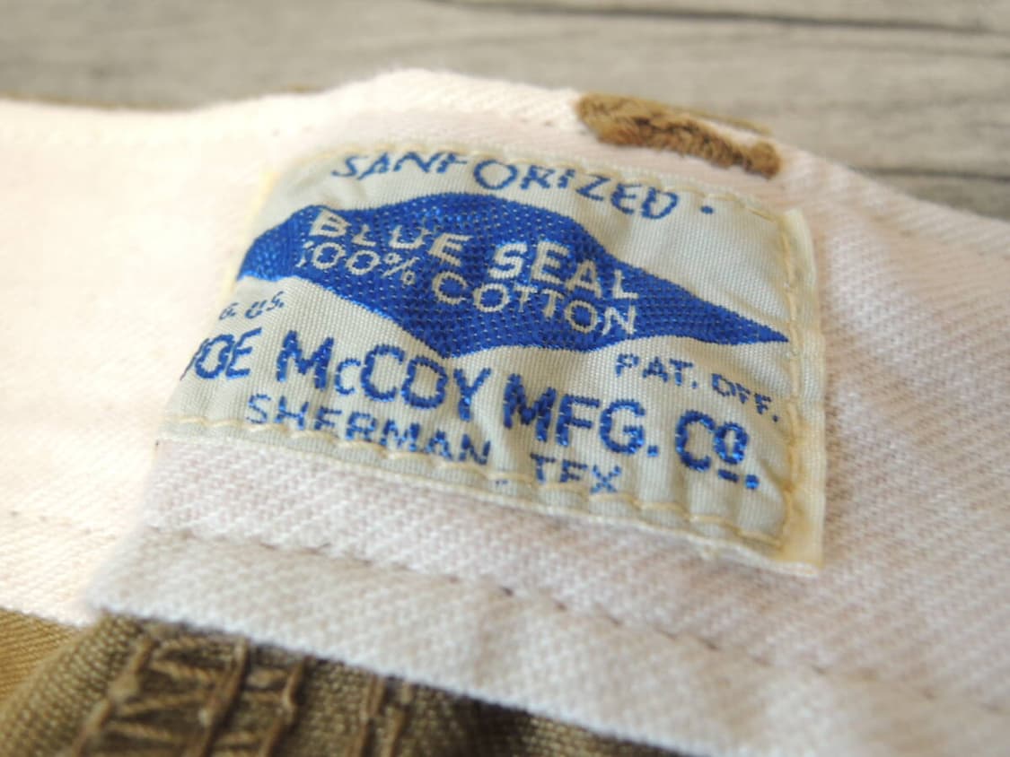 리얼맥코이 치노 팬츠 카키 30사이즈 상품이미지4