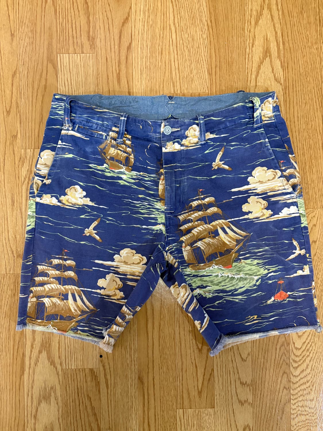 폴로 랄프로렌 트로피컬 항해 프린트 쇼츠 상품이미지1