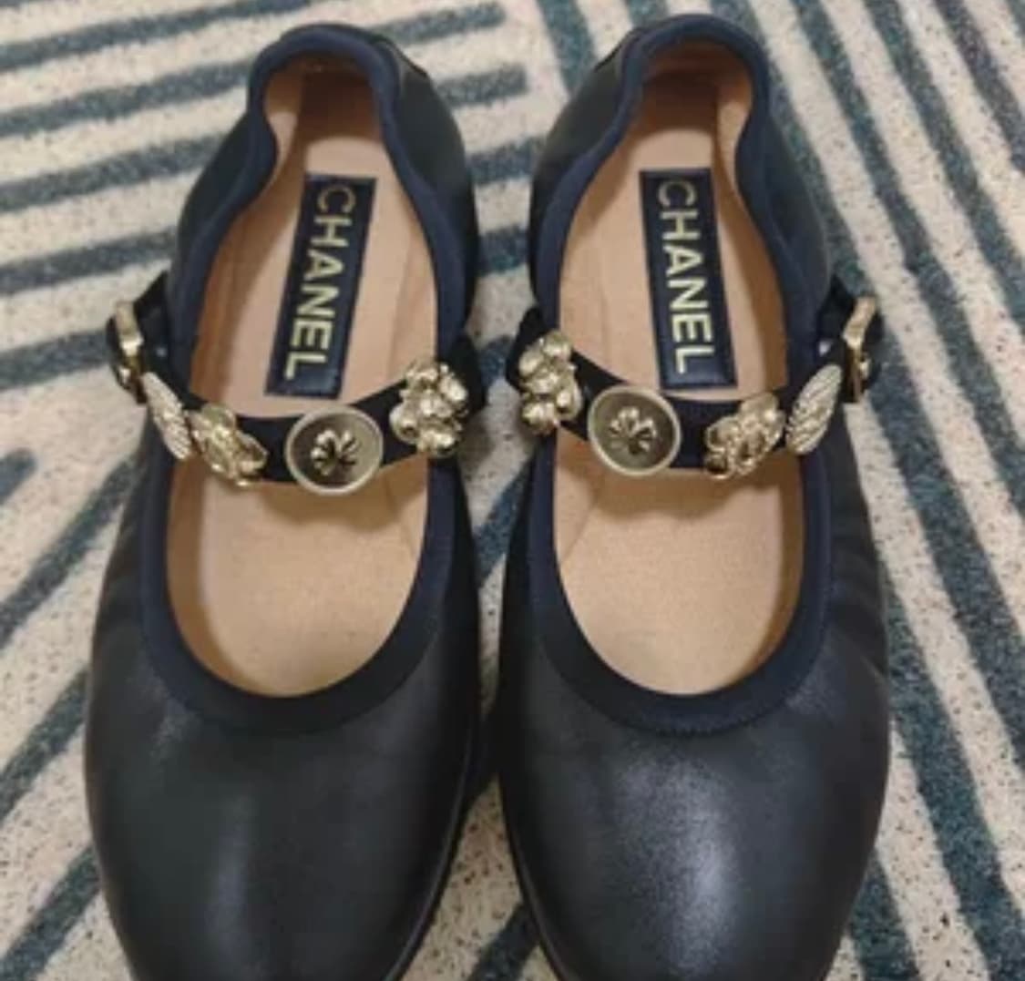 샤넬 공방 메리제인 플랫슈즈 37 상품이미지2