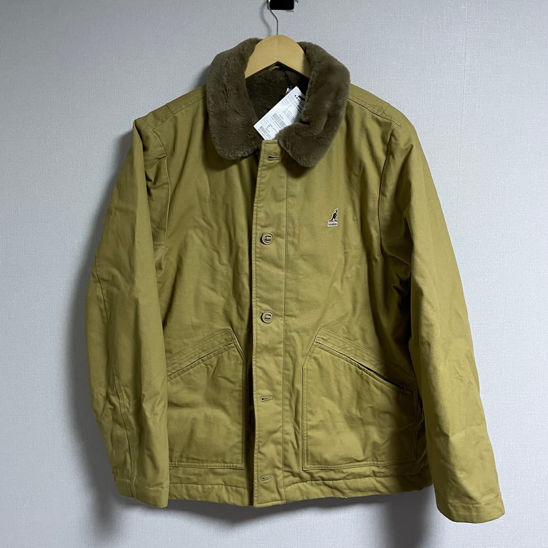 캉골 클레식 덱자켓 베이지 XL (105, 약간 흠)  상품이미지1