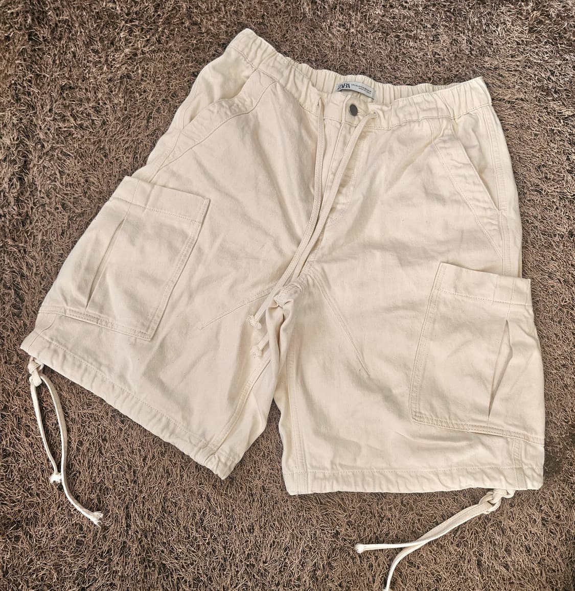 자라(ZARA) 밴딩 카고 버뮤다팬츠 L size 상품이미지1