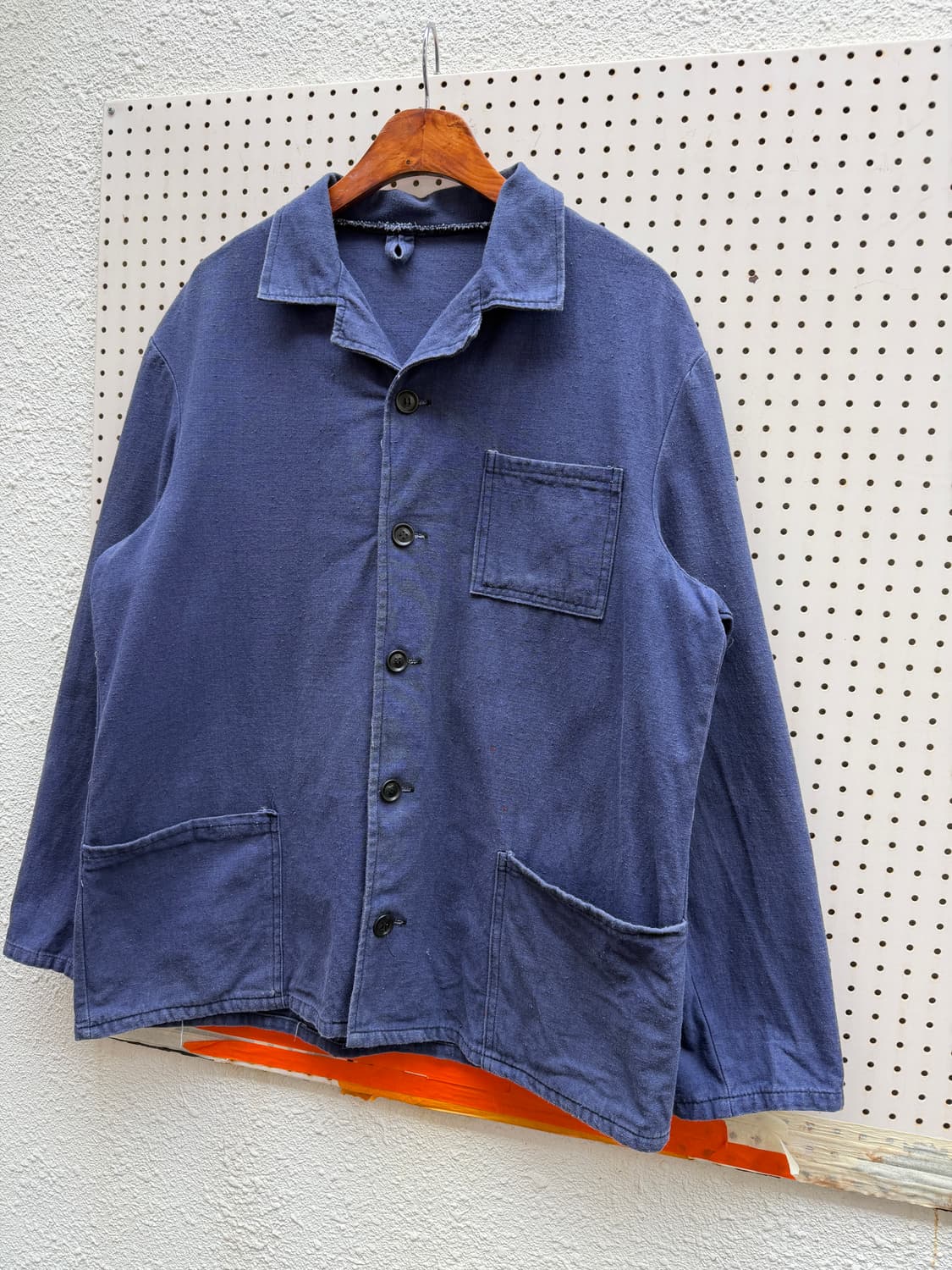 OLD EURO VINTAGE GREY BLUE 유로피안워크자켓 상품이미지4