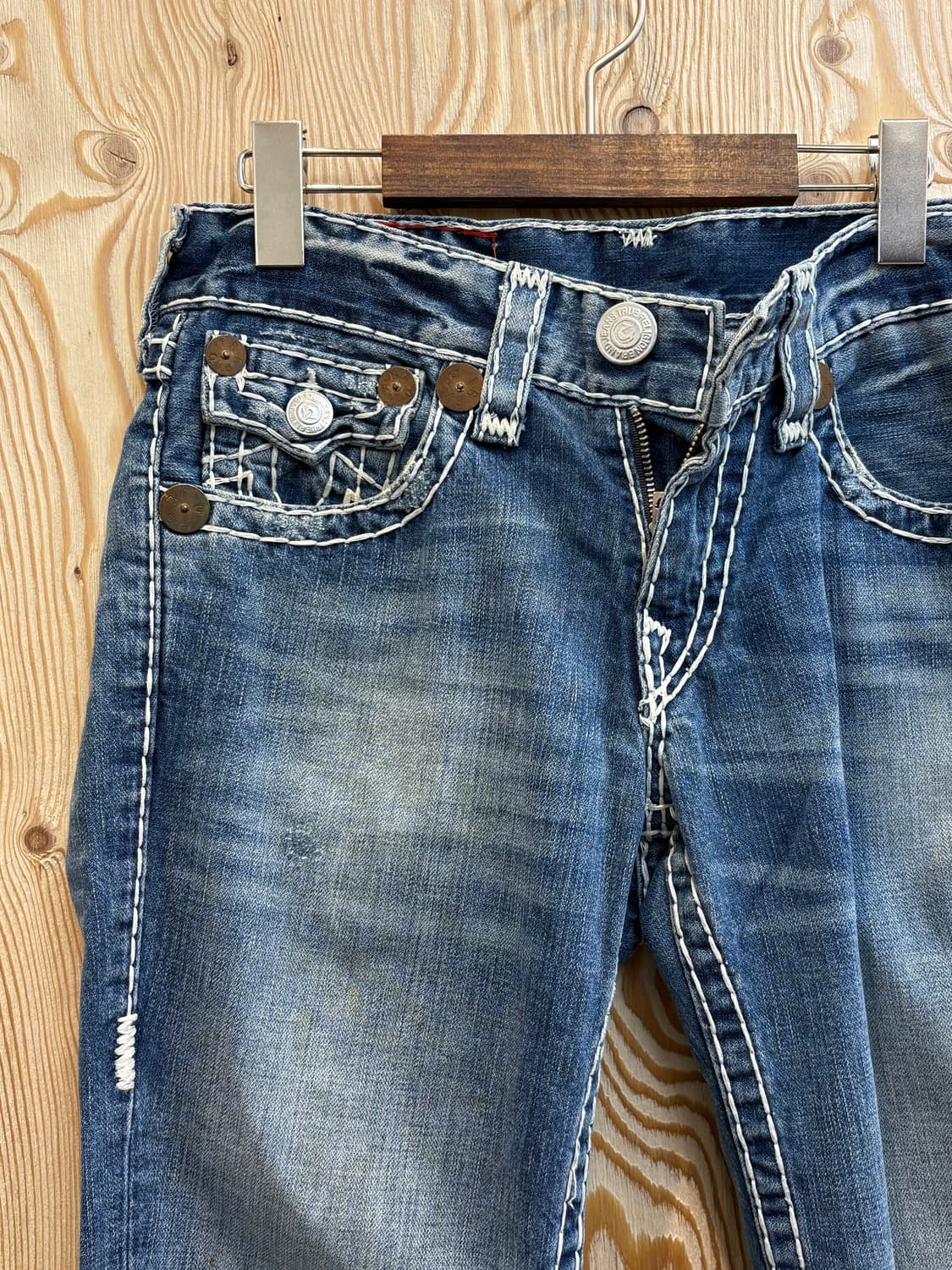 트루릴리젼 스티치 데님팬츠 상품이미지5